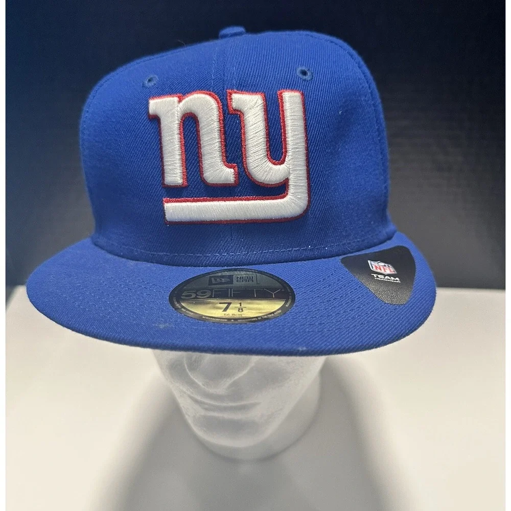 New York Giants New Era 59fifty Fitted Hat‎ 7 1/8 Gold NEW